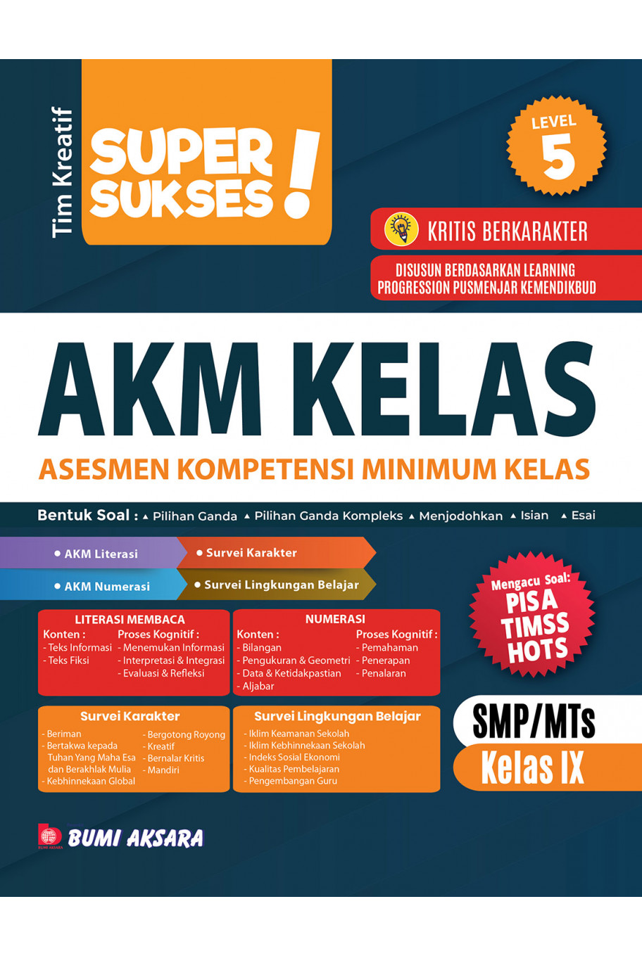 Super Sukses AKM Kelas IX SMP/MTs